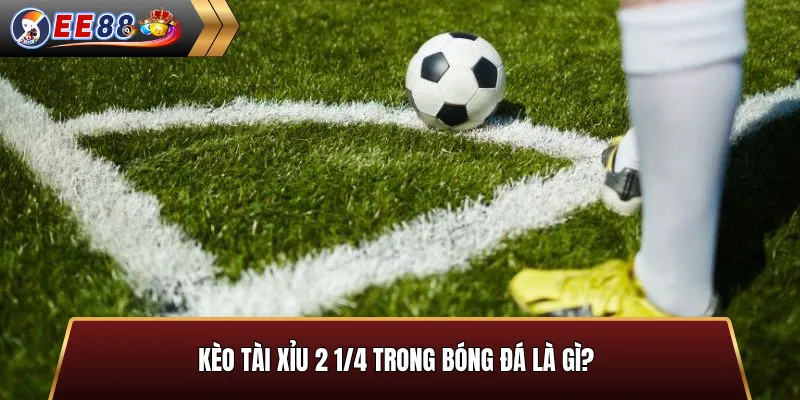 Kèo tài xỉu 2 1/4 trong bóng đá là gì