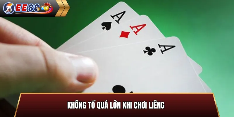 Không Tố quá lớn khi chơi Tựa game này