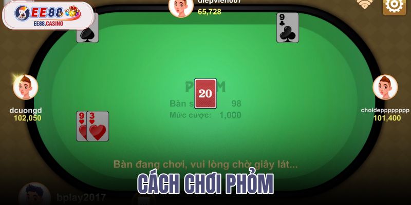 cách chơi phỏm